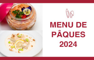 Menu Paques 2024 Traiteur CHANEL- Plats préparés faits maison - La Cotière, 01120